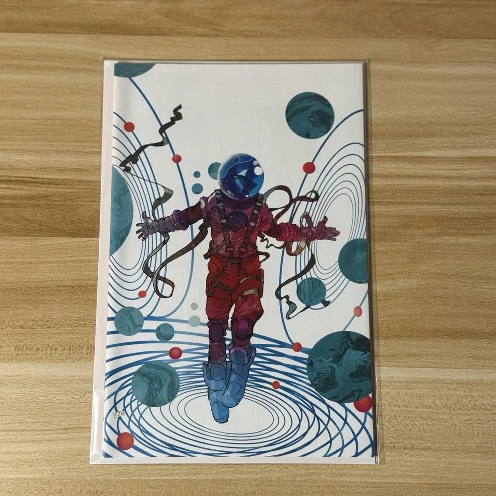 Moon Man 1 Christian Ward 1:25 Variant Kid Cudi Kyle‎ Higgins Radiant Black
